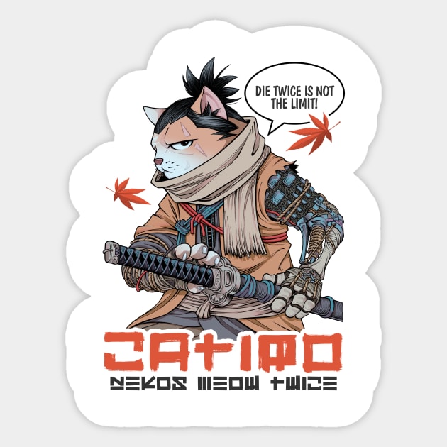 Catiro! Sticker by FreelanART